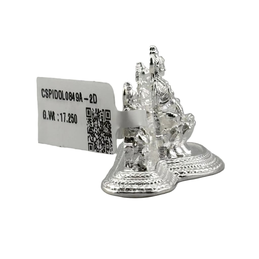 Pure Silver Laxmi Ganesh Saraswathi silver idol