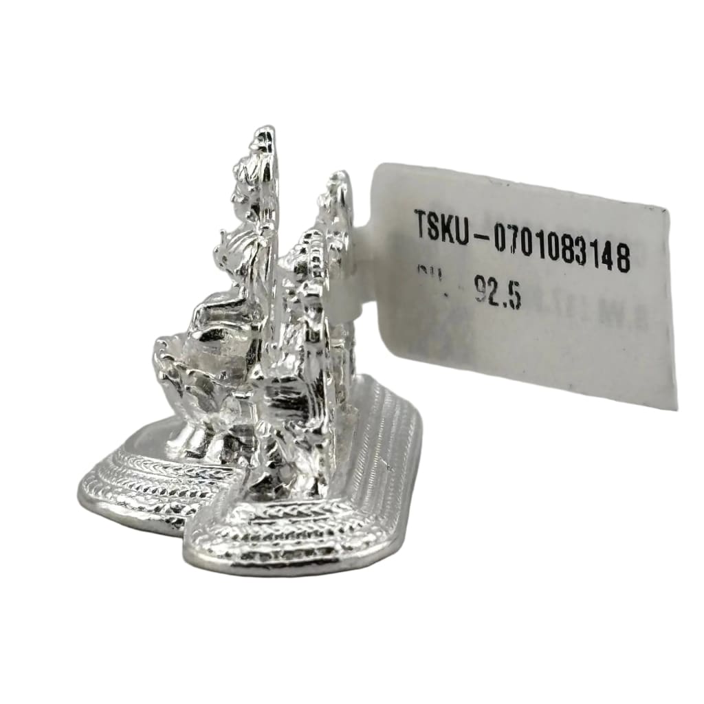 Pure Silver Laxmi Ganesh Saraswathi silver idol
