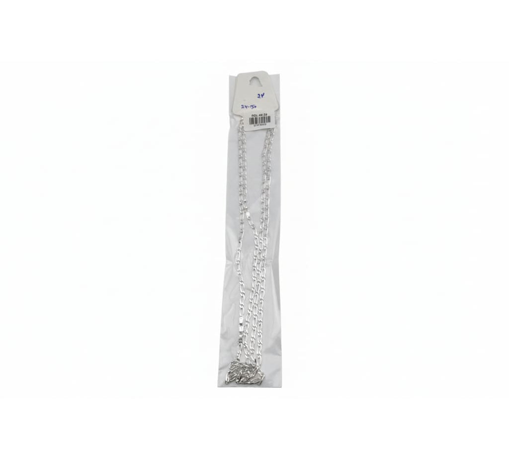 Rolo Silver Chain in 925 Sterling Silver | Round Link Belcher Chain Necklace