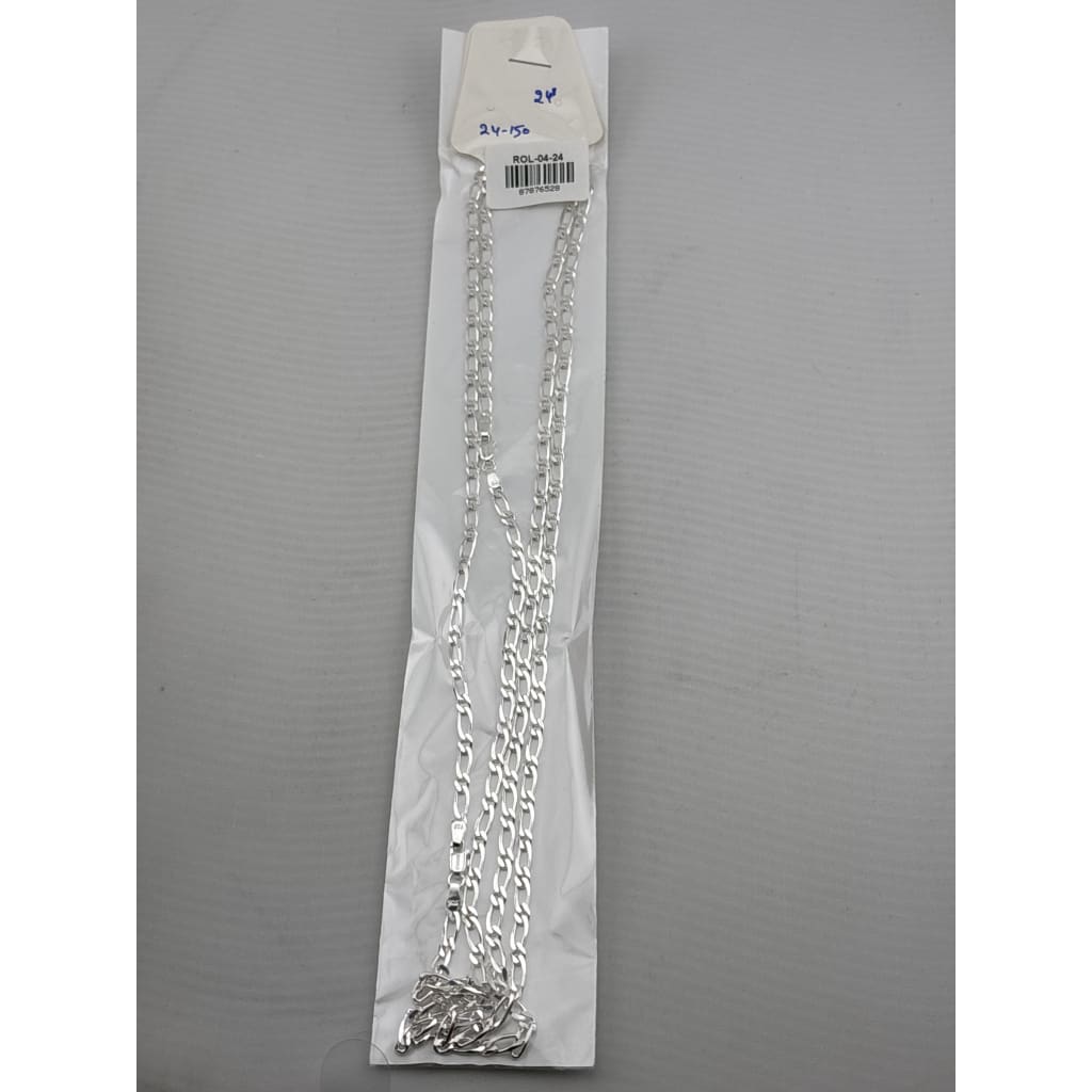 Rolo Silver Chain in 925 Sterling Silver | Round Link