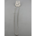 Round Bead Chain 925 Silver