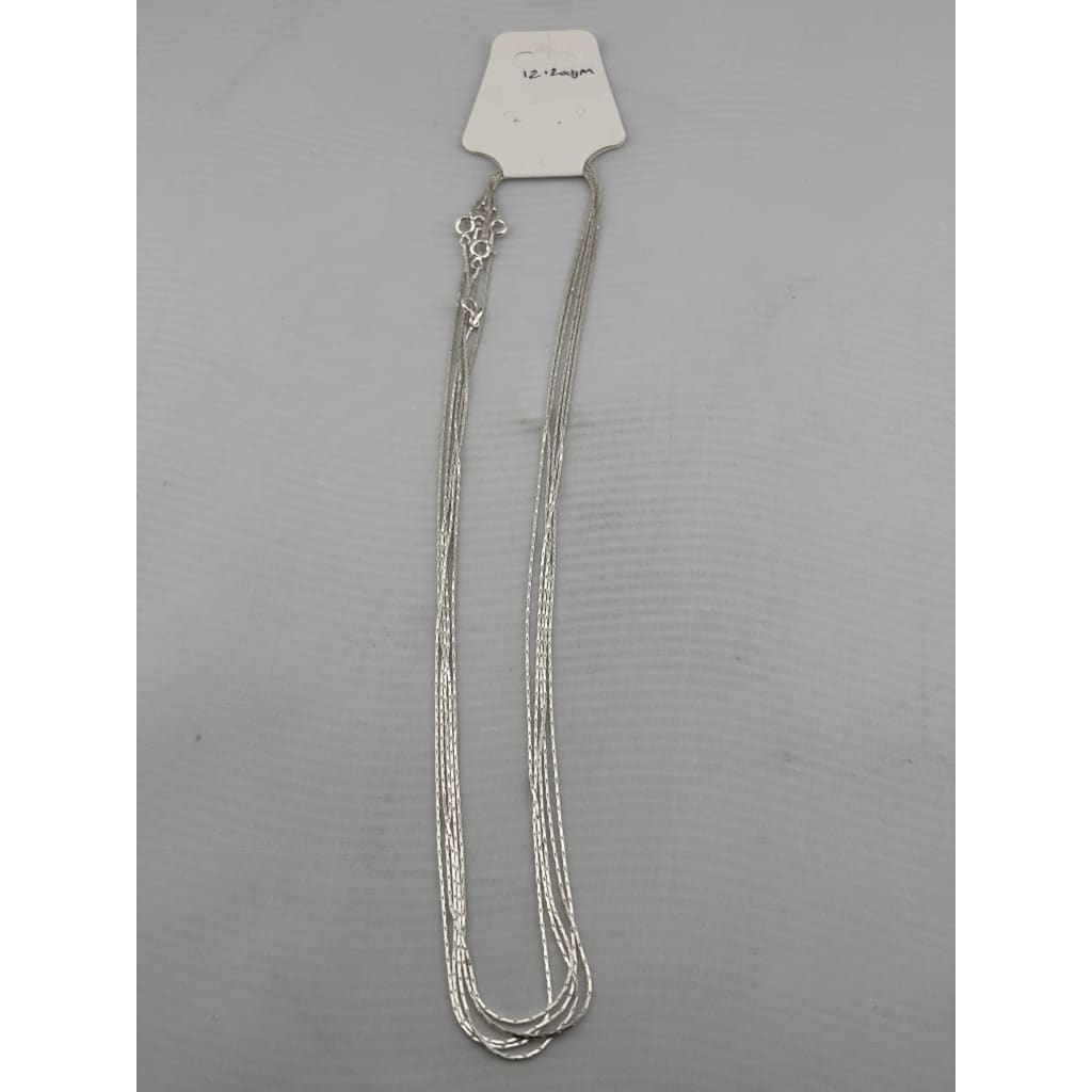 Shiny Cut Snake Chain 925 Sterling