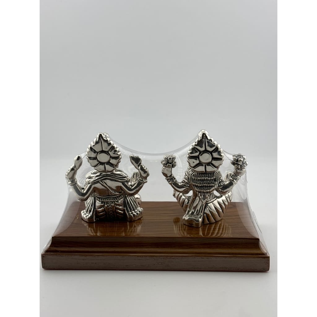 Silver 99.9% pure Laxmi Ganesh Idol (KA039) - Idol