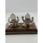 Silver 99.9% pure Laxmi Ganesh Idol (KB0S18) - Idol