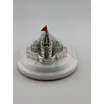 Silver 99.9% pure Ram Mandir (Temple) Idol with Velvet box