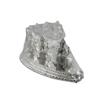 Silver Ashta Lakshmi Idol: Hindu Goddess Statue with Sanskrit Mantra