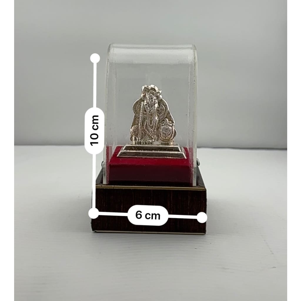 Silver Banke Bihari Idol 11gm – Beloved Krishna Murti
