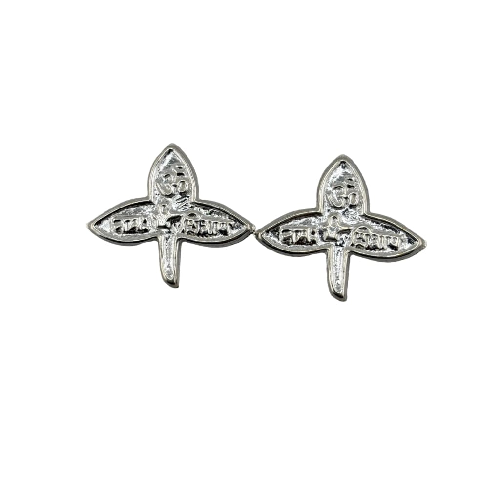 Silver Bilva Patra Pooja Piece Set of 2 (2g)