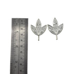 Silver Bilva Patra Pooja Piece Set of 2 (3.57g) – view 2