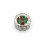 Silver Box Round Ganesh Enamel Handcrafted (21g) – view 2
