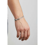 Silver Curb Link Bracelet 925 – Flat Chain