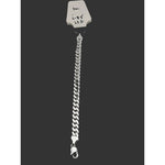 Silver Curb Link Bracelet 925 – Flat Chain