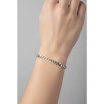 Silver Curb Link Bracelet 925 – Flat Chain