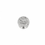 Silver Cylindrical Box Bird Engraved Handcrafted (11.45g) – view 2