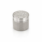 Silver Cylindrical Box Lion Engraved Handcrafted (13.16g) – view 2