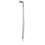 Silver Double Curb Link Bracelet 925 – Thick Flat Chain