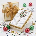 Silver Enamel Baby Rattle (32.7g) - 925 Sterling Silver – view 4