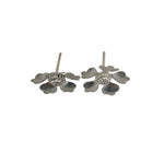 Silver Flower Pooja Piece Set of 2 Handcrafted (4.30g) – view 2