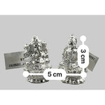 Silver Ganesh Lakshmi Idol 40gm each