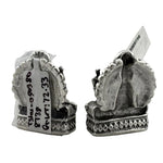 Silver Ganesh Lakshmi Idol 72gm – Spiritual Ganesh Lakshmi Murti for Temple Decor & Festivals