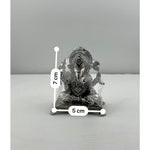 Silver Ganesha Idol 120gm – Divine Ganpati Murti for Home Mandir & Gifting