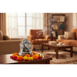 Silver Ganesha Idol 120gm – Divine Ganpati Murti for Home Mandir & Gifting