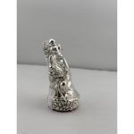 Silver Ganesha Idol 22gm – Divine Ganpati Murti for Home Mandir & Gifting