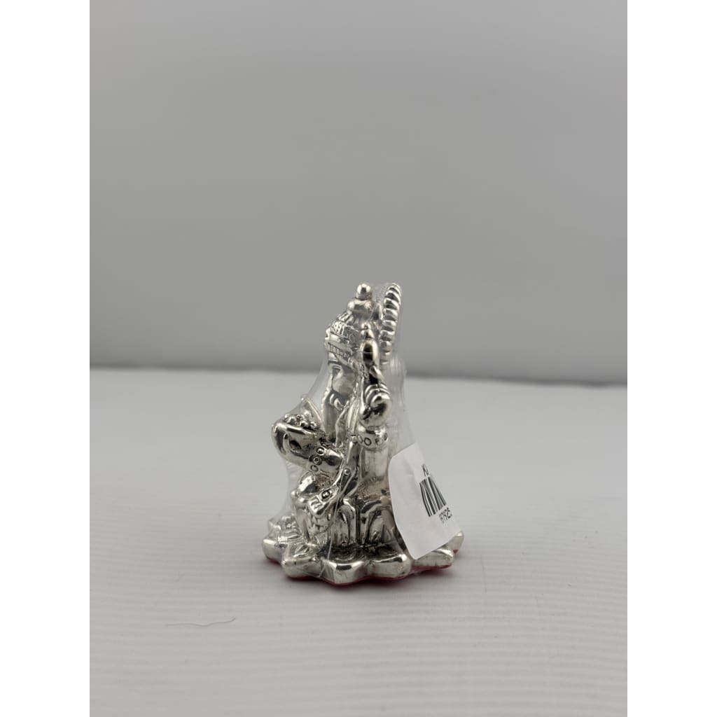 Silver Ganesha Idol Design 4 16gm – Divine Ganpati Murti for Home Mandir & Gifting