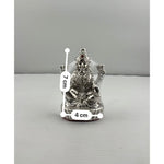 Silver Goddess Lakshmi Idol 22gm – Divine Laxmi Murti for Home Mandir & Gifting