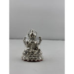 Silver Goddess Lakshmi Idol Design 4 23gm – Divine Laxmi Murti for Home Mandir & Gifting