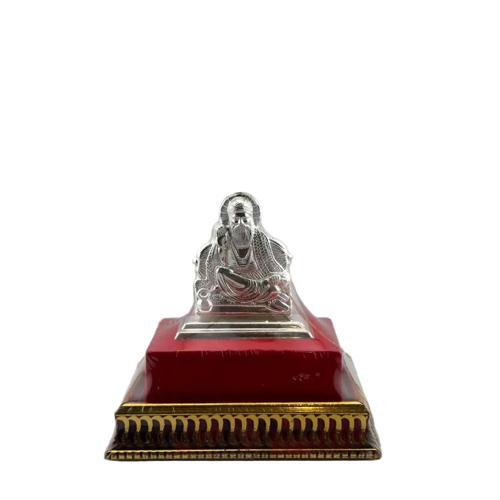 Silver Guru Nanak Dev Idol 22gm – Sacred Guru Murti