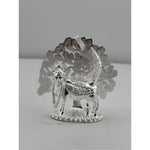 Silver Kamadhenu Idol 30gm – Sacred Wish – Fulfilling Cow Murti for Pooja