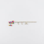 Silver Krishna Basuri / flute Pooja Piece (18cm) – view 10