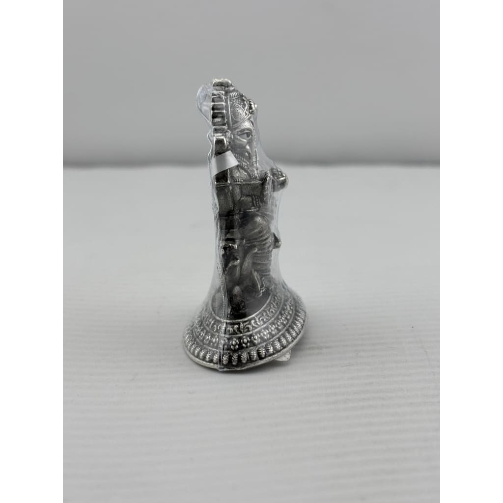 Silver Lord Ganesh Idol 30gm – Spiritual Ganesh Murti for Temple Decor & Festivals