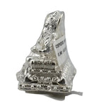 Silver Lord Ganesh Idol – Spiritual Ganesh Murti for Temple Decor & Festivals