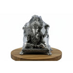 Silver Lord Ganesh – Spiritual Ganesh Murti for Temple Decor & Festivals