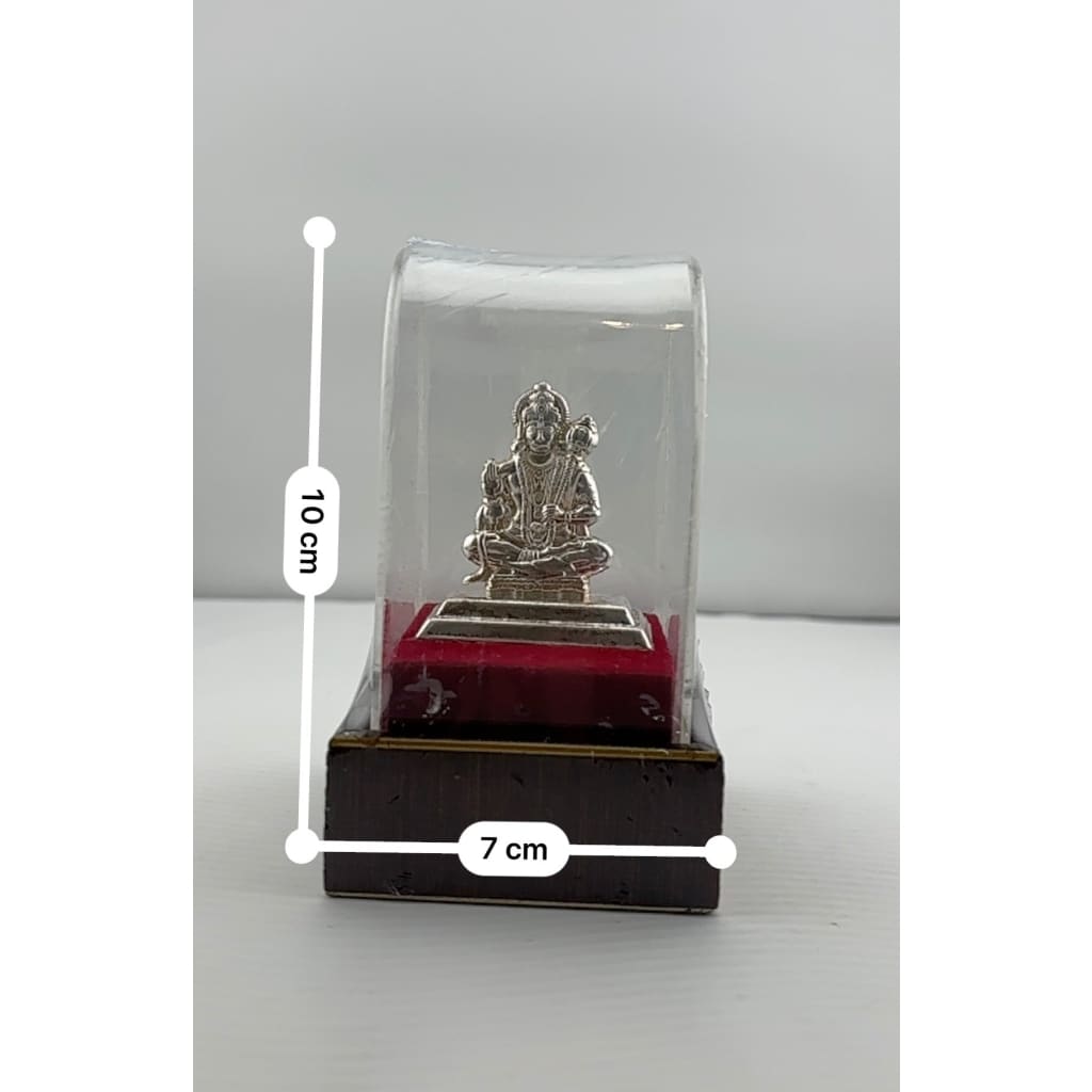 Silver Lord Hanuman Idol 10gm – Divine Bajrangbali Murti for Temple & Pooja