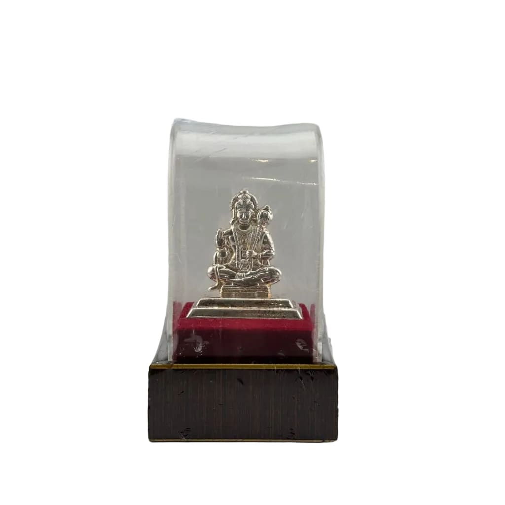 Silver Lord Hanuman Idol 10gm – Divine Bajrangbali Murti