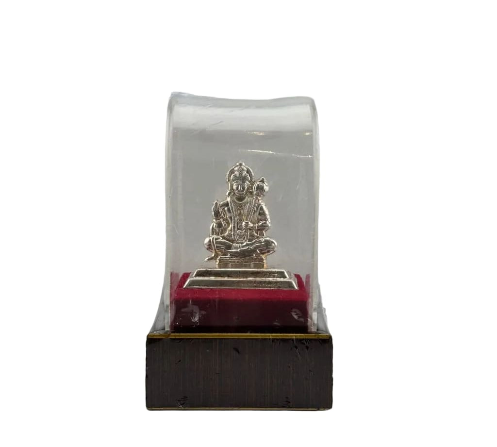 Silver Lord Hanuman Idol 10gm – Divine Bajrangbali Murti