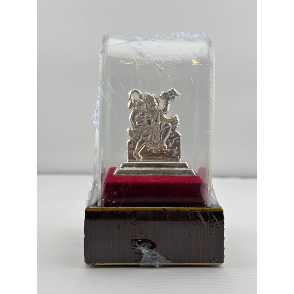 Silver Lord Hanuman Idol 11gm – Divine Bajrangbali Murti for Temple & Pooja