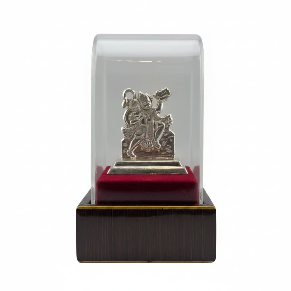 Silver Lord Hanuman Idol 11gm – Divine Bajrangbali Murti