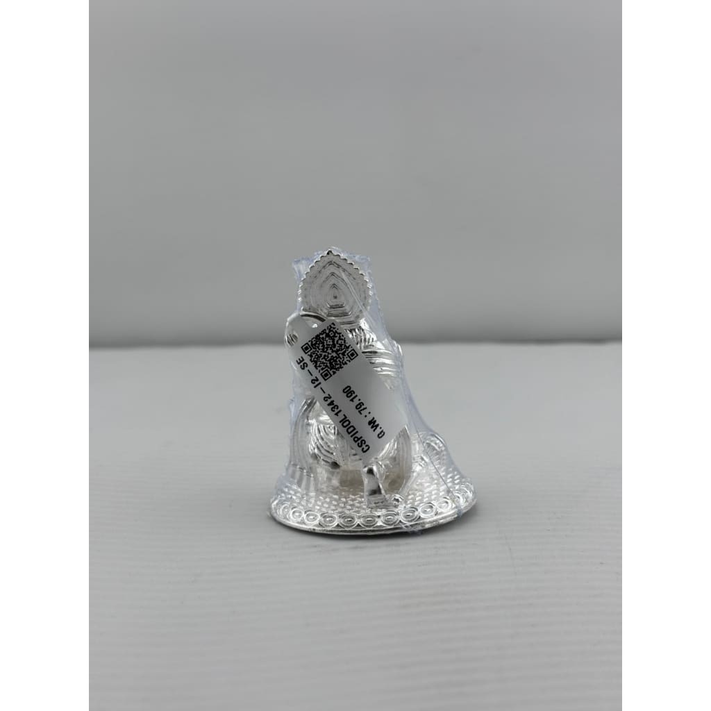 Silver Lord Hanuman Idol 80gm – Divine Bajrangbali Murti for Temple & Pooja