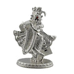 Silver Lord Krishna Idol – Spiritual Krishna Murti for Temple Decor & Festivals