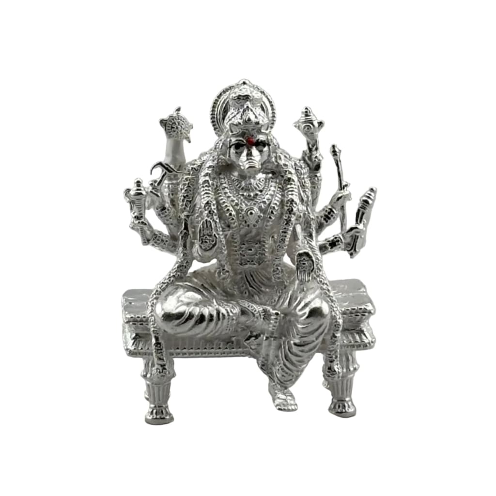 Silver Lord Narasimha Idol
