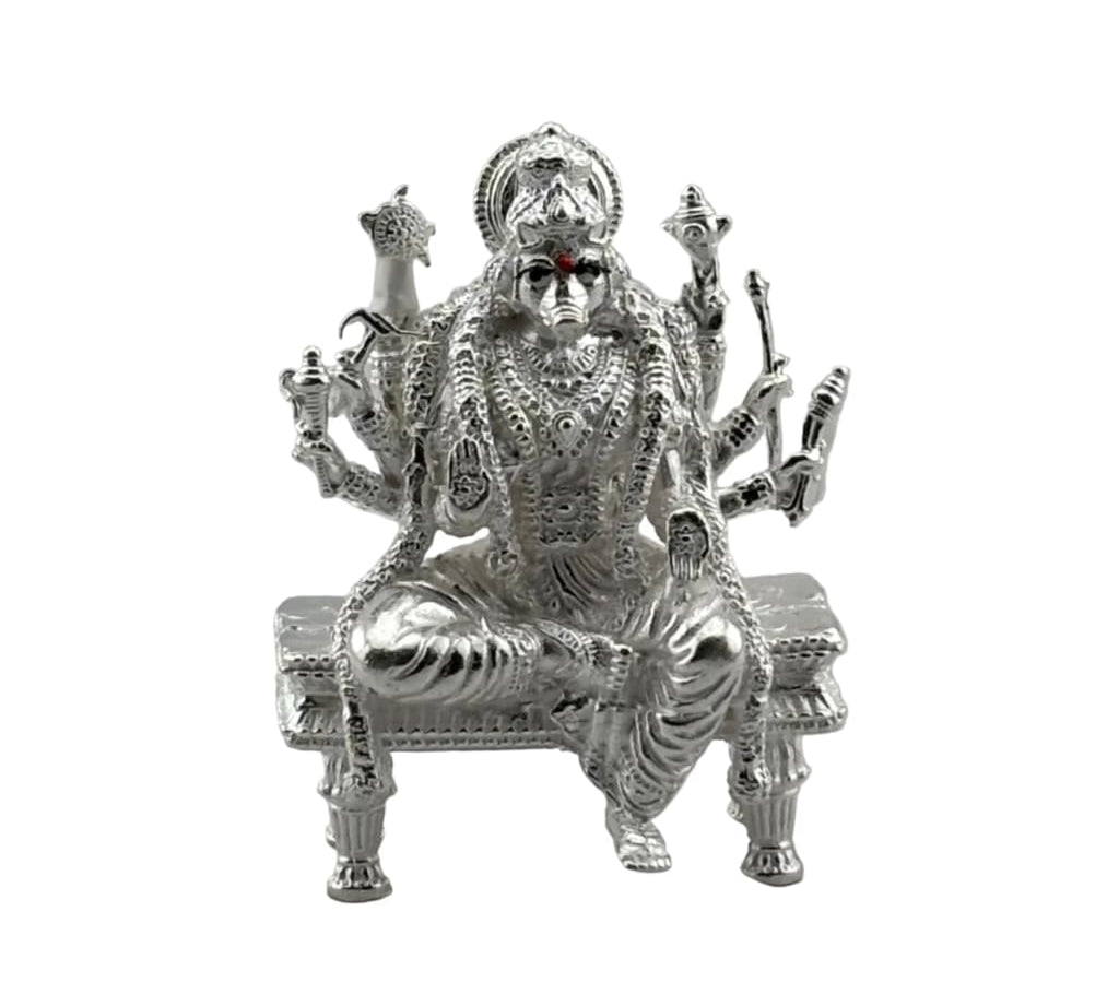 Silver Lord Narasimha Idol