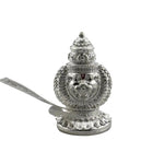Silver Lord Narasimha Idol – Spiritual Narasimha Murti for Temple Decor & Festivals