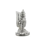 Silver Lord Narasimha Idol – Spiritual Narasimha Murti for Temple Decor & Festivals