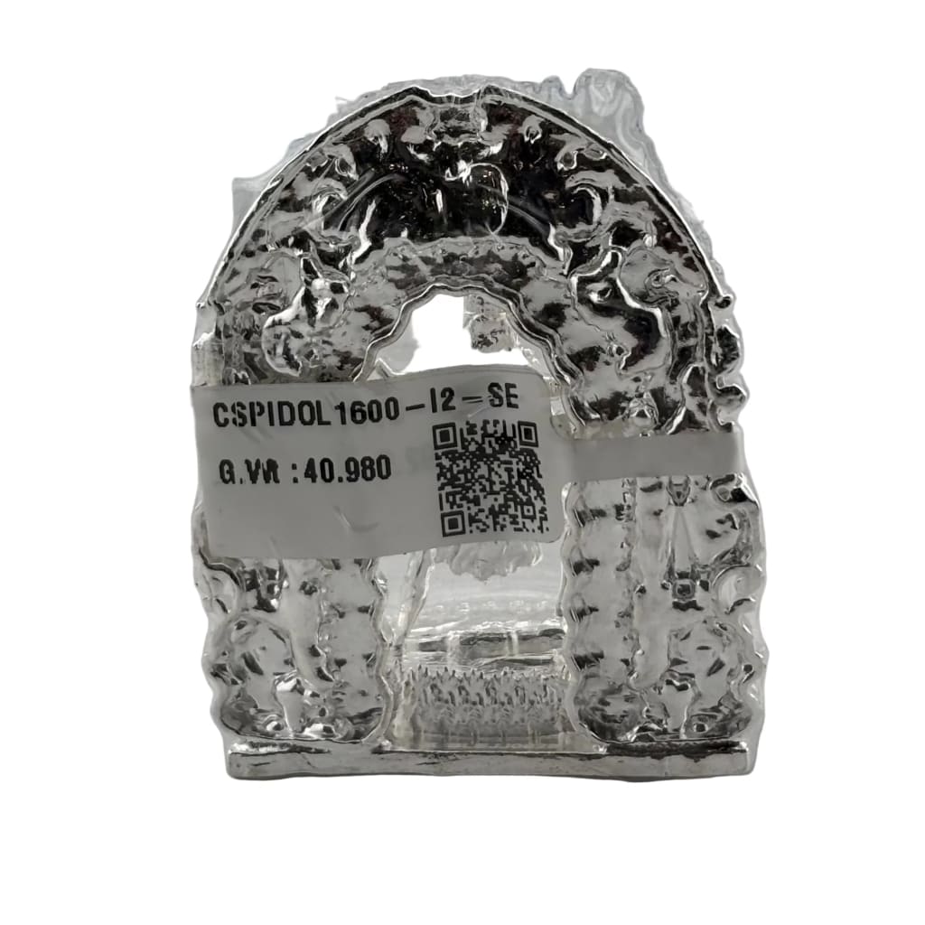 Silver Maa Kaali – Spiritual Devi Murti for Temple Decor & Festivals