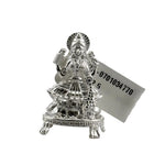 Silver Maa Lakshmi Idol 10gm – Spiritual Lakshmi Murti for Temple Decor & Festivals