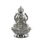 Silver Maa Lakshmi Idol 18gm – Spiritual Lakshmi Murti for Temple Decor & Festivals